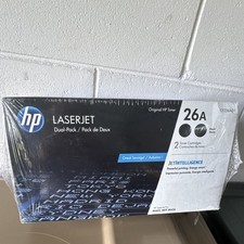HP 26A Black Original Laser Toner Dual Pack CF226AD/CF226A for LaserJet Pro
