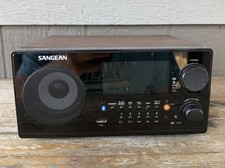 Sangean WR-22 Table Radio AM/FM/BT/USB/AUX Tested No Remote