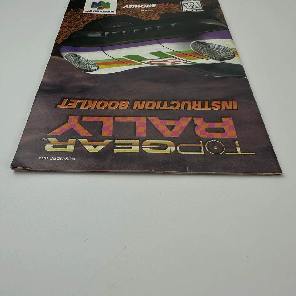 Nintendo 64 Game Top Gear Rally 1 & 2 CIB Tested Authentic Racing N64 Bundle - Image 4 of 4