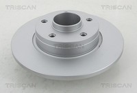 2X Triscan Bremsscheibe Hinterachse U.A. FüR Nissan, Opel, Renault