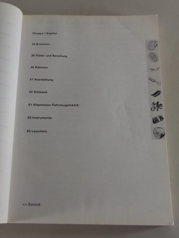 Manual De Taller / Guía De Reparación BMW R 1150 GS Enduro Stand 02/2000 - Imagen 3 de 4