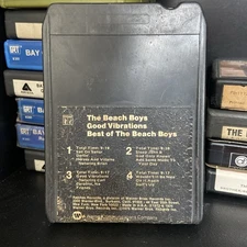 Beach Boys- Good Vibrations/ Best Of- 8 Track Tape - New Pad and Splice