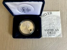 1994-P Proof $1 American Silver Eagle Box, OGP & COA