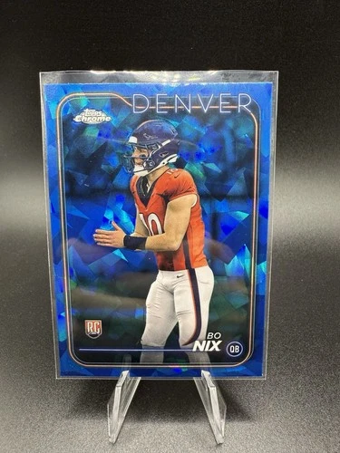 2024 Topps Chrome Sapphire Edition - Rookies Bo Nix #206 (RC)