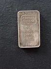 Vintage Credit Suisse * 10 Grams .999 Silver Bar * Super  Rare * Collectible