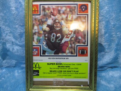 billlie 団体 トレカ 1985 McDonald's Chicago Bears Ken Margerum | eBay