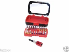 33 pc S2 Chrome plate Bit Set Security Bits Screwdriver hand tool bit Color code