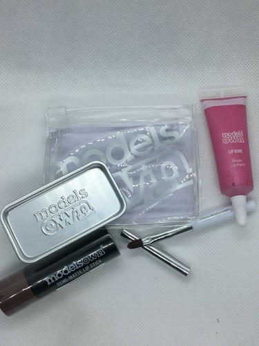 ModelsOwn Lip Kit 1x Lip Gloss Lip Paint,1x Lip Brush, 1x Mixing Tray Set Of 5 - Picture 2 of 4
