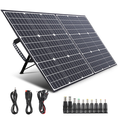 SWAREY Solarpanel 100w faltbar tragbar Solarladeg USB3.0/ 60W Type-C/18V DC