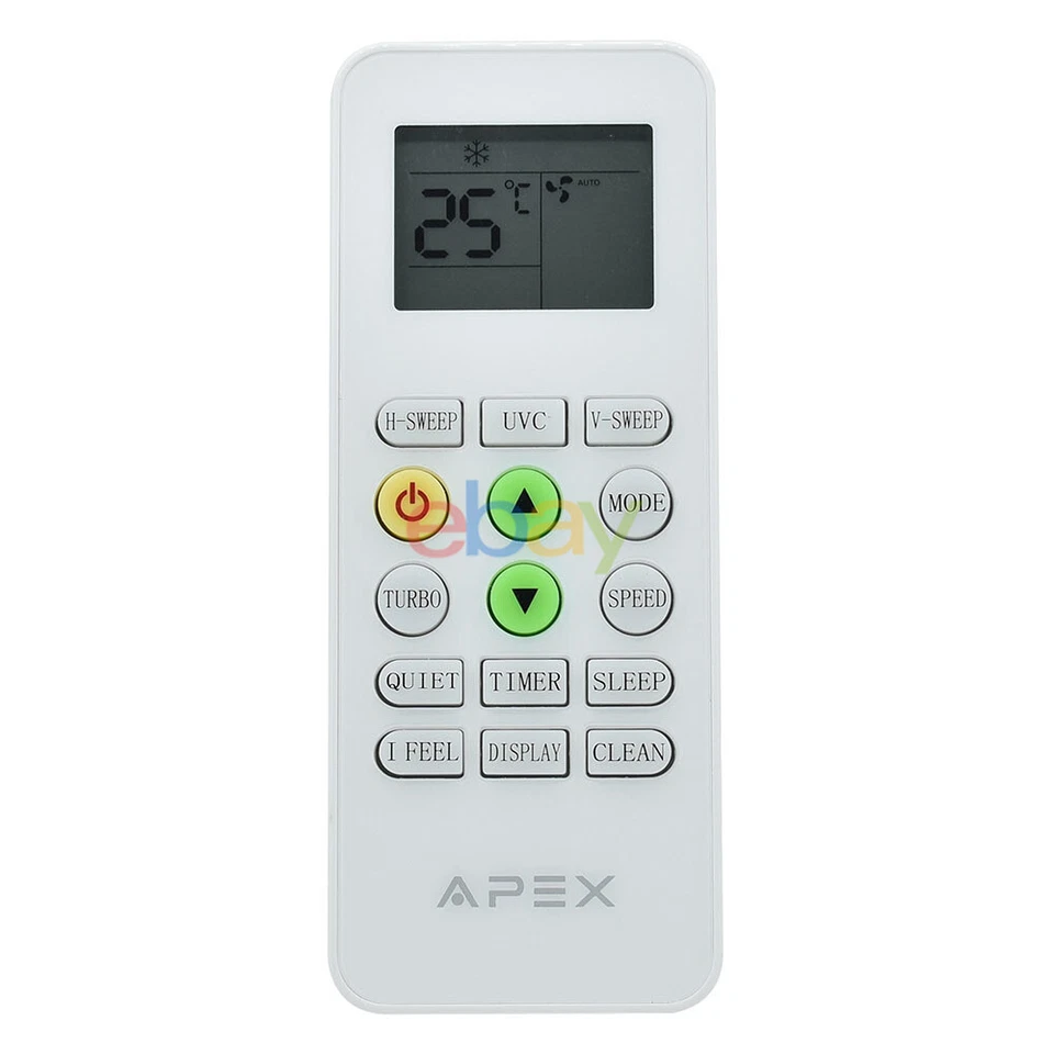 New Original KKG29B-C5 For APEX Changhong Air Conditioner Remote Control KKG29B - Image 2 of 4