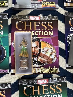 Eaglemoss Marvel Schachsammlung Ausgabe 20 Mandarin verpackt cw Magazin