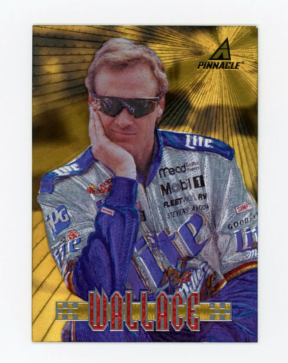 Rusty Wallace 1997 Pinnacle Trophy Collection Dufex Gold Foil Parallel Insert #2