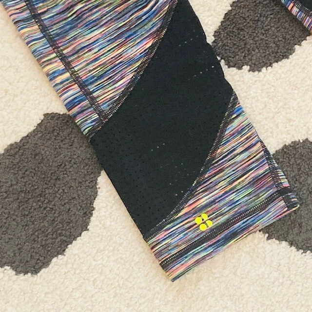 sweaty-betty space dye mesh crop active leggings