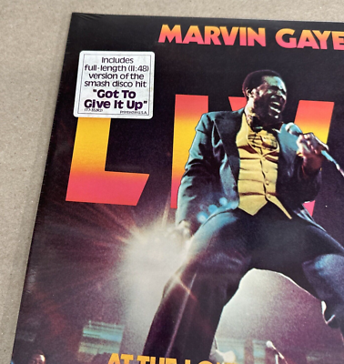 Marvin Gaye Live At The London Palladium 1977 US Double LP