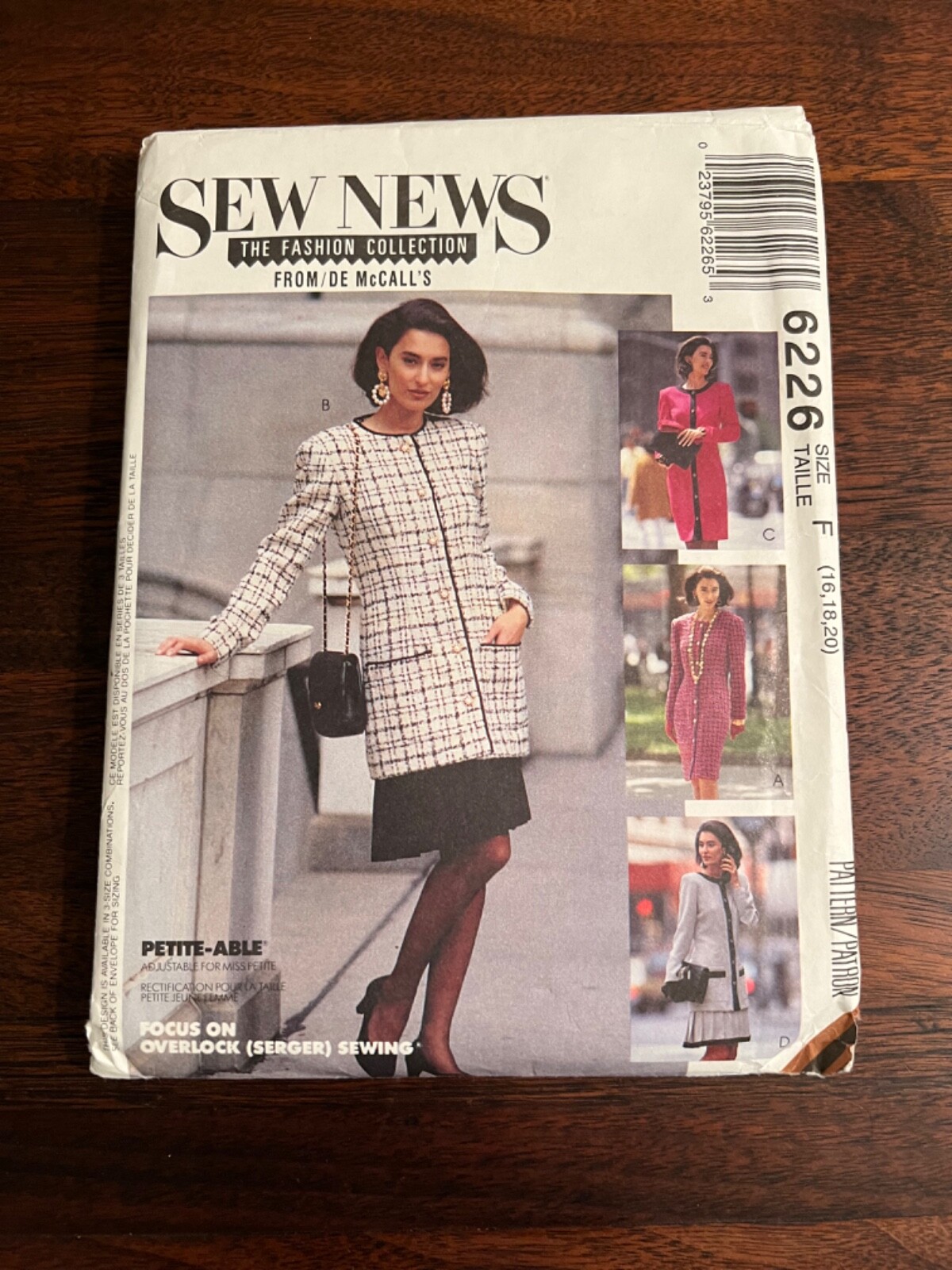 McCalls 6226 Dress Misses 16 18 20 Sewing Pattern | eBay