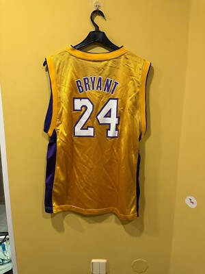 【値下げ交渉可】 Lakers Kobe Bryant 24 ジャージ Kobe Bryant #24 Los Angeles Lakers Adidas NBA 4Her Purple