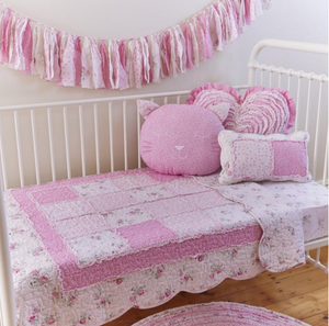 baby girl cot sheets