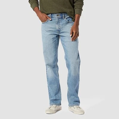 DENIZEN from Levi s Men s 285 Relaxed Fit Jeans Denim Blue 36x34