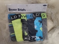 Old Navy Kids Boys Size MEDIUM  Boxer Brief Underwear 6-Pack