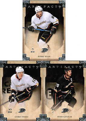 13/14 UD ARTIFACTS HOCKEY BASE TEAM SETS (ANA-WIN) U-Pick Team From List