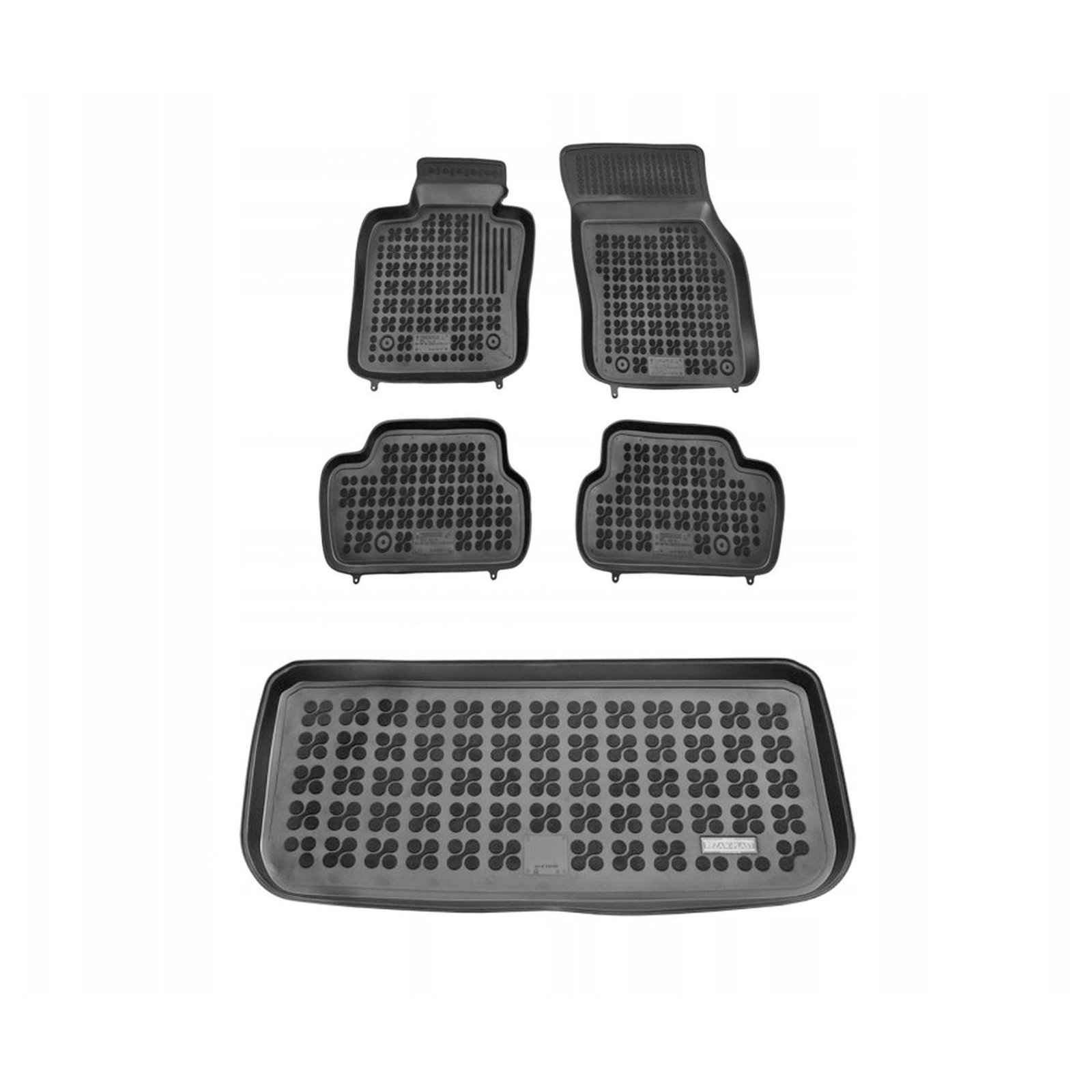 Tapis de sol pour BMW Mini ONE et COOPER III version plancher supérieur en velours noir
