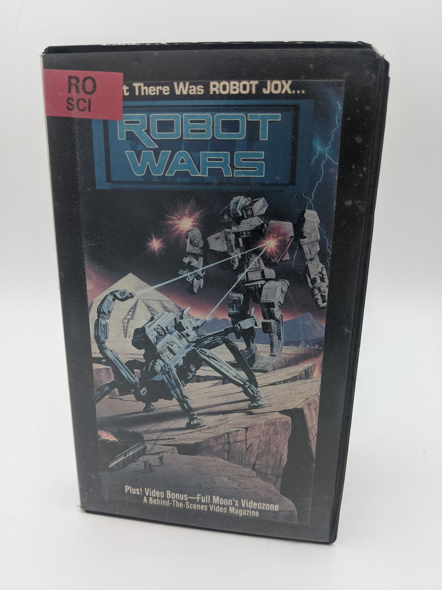 Robot Wars VHS 1993 Retro Barbara Crampton Vintage Sci Fi