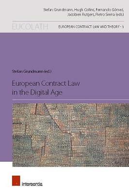 European Contract Law in the Digital Age (3) (European Contract Law and Theory)
