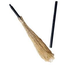Witch Broom Costume Broomstick Halloween Decor Outdoor Adult Size Witches