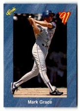 1991 Classic I #T27 Mark Grace NrMt-Mt  ID:50980
