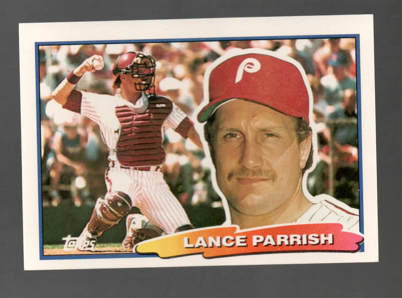 1988 Topps Big #45 Lance Parrish NM/Mint