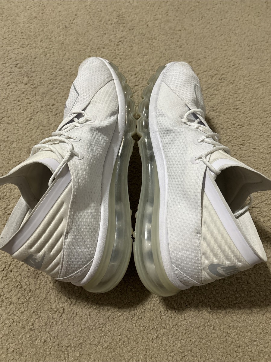 Nike Air Max Flair Triple White 942236-100 Men display picture 3