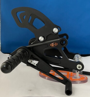 DUCATI 600SS, 750SS, 900SS FIXED REARSETS. RSD003-BK (BLACK).