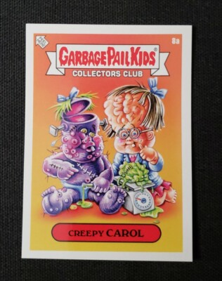 CREEPY CAROL Garbage Pail Kids 2021 Rare Topps GPK Collector's Club Card 8a  | eBay