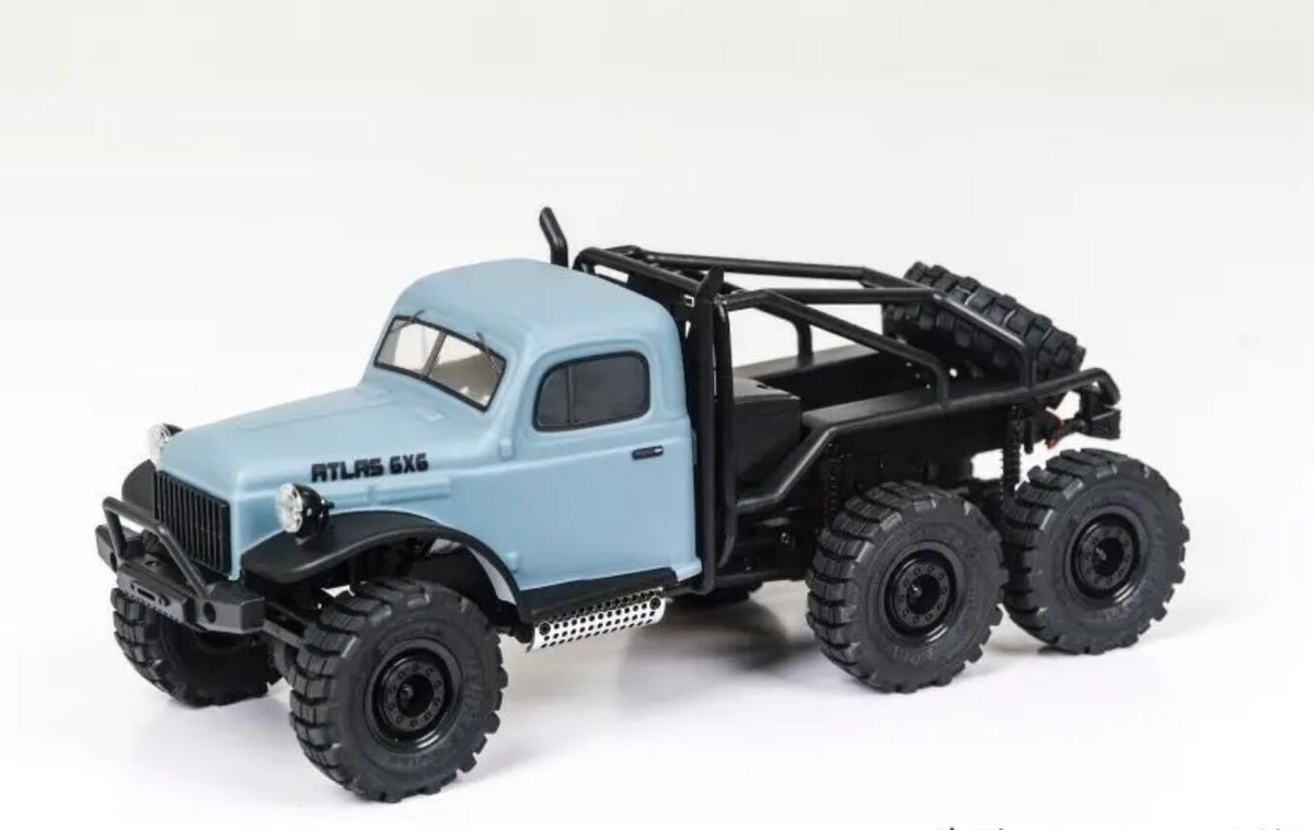 FMS 1/18 Atlas 6X6 Crawler RTR Waterproof Remote Control CarOff