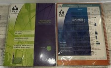 Leapfrog Fly Fusion Pentop Computer Lot of 2, Notebook and Games Both Sealed NIP