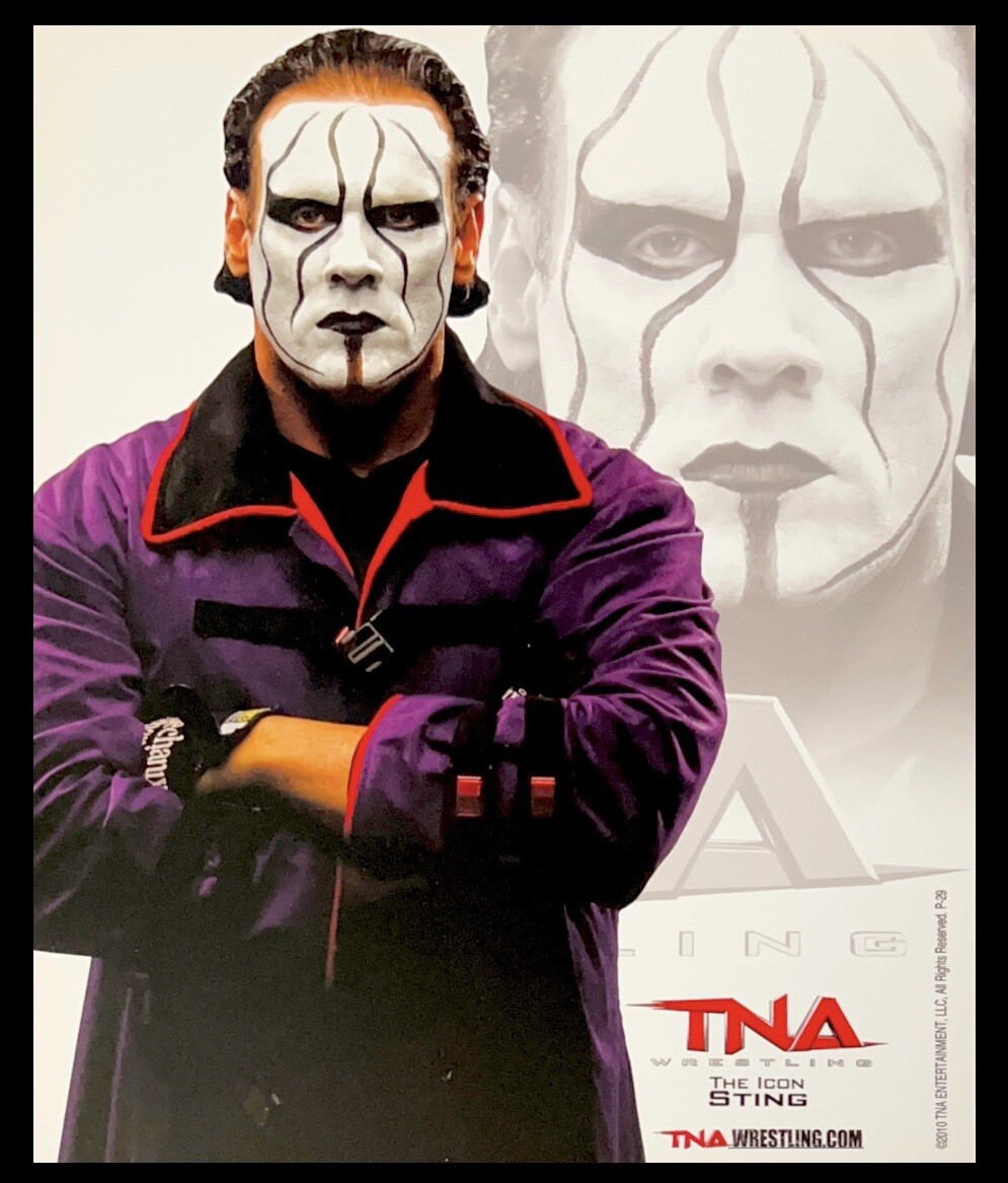 TNA STING P-29 8X10 WRESTLING PROMO PHOTO OFFICIAL LICENSED