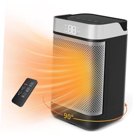 Space Heater Indoor, 1500W Space Heaters for Indoor Use AD06-ECO Space Heater-image