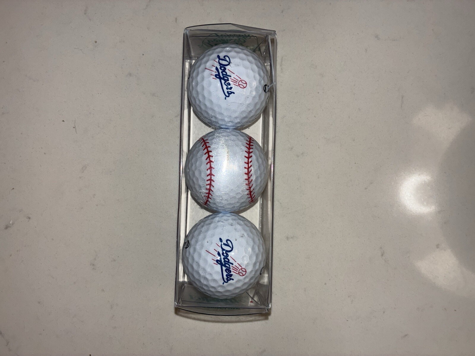 LA Dodgers New In Box Premium Golf Balls