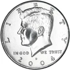 2004 D Kennedy Half Dollar Uncirculated from Mint Set