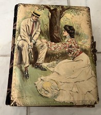 Antique Victorian Book Photo Album
