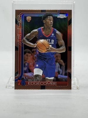 2025 Topps Chrome X #253 / VJ EDGECOMBE (76ers) SSP