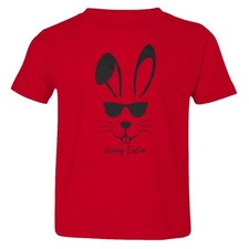 Happy Easter Bunny - Sunglasses and Festive Fun Toddler T-Shirt