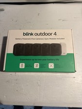 BLINK Outdoor 4th Gen 5-Camera Security System With Sync Module Core Brand New