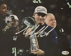 Mike Macdonald (Seattle Seahawks) Signed 8x10 Super Bowl Photo JSA COA CM02604