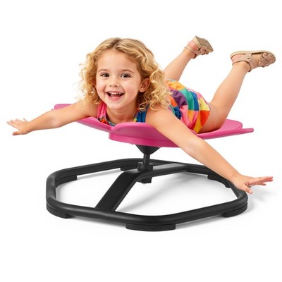 [New]Kids Swivel Chair,220 lbs Capacity,Flower Shape Sensory Spinning Chair,Auti