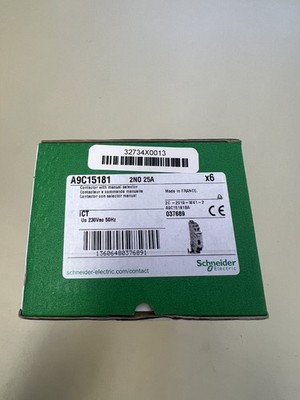 Schneider Electric A9C15181 Contactor with manual selector X6