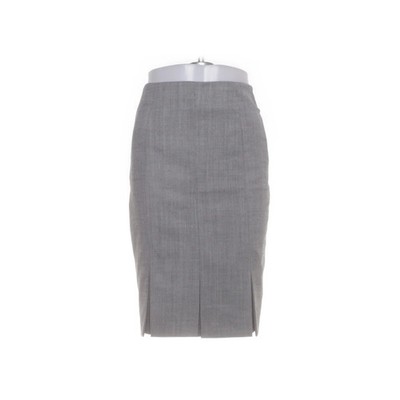 Un1 Deux2 Trois3, Bleistiftrock, Größe: 38, Grau, Elasthan/Polyester/Wolle #NvZ