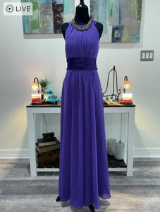 ebay evening dresses size 12 Vintage Landa Dress Size 12 Black Heavily Beaded Silk Long Evening Gown  Stars