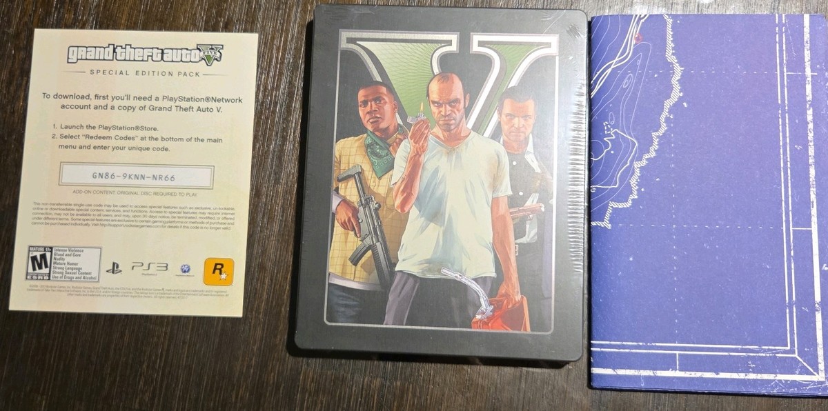 Grand Theft Auto V -- Special Edition (Sony PlayStation 3, 2013