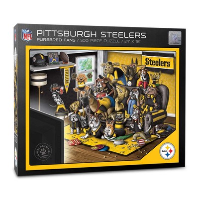 Pittsburgh Steelers NFL YouTheFan! Purebred Puzzle